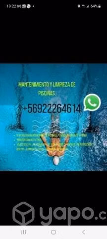 Mantención de piscinas