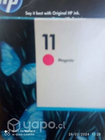 Packs de tintas hp 11 colores originales y Black - Imagen 3