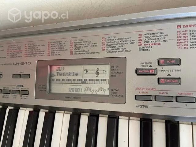 Teclado Casio LK-240 - Imagen 2