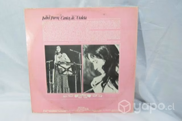 Disco de Vinilo Cantos de Violeta Isabel Parra