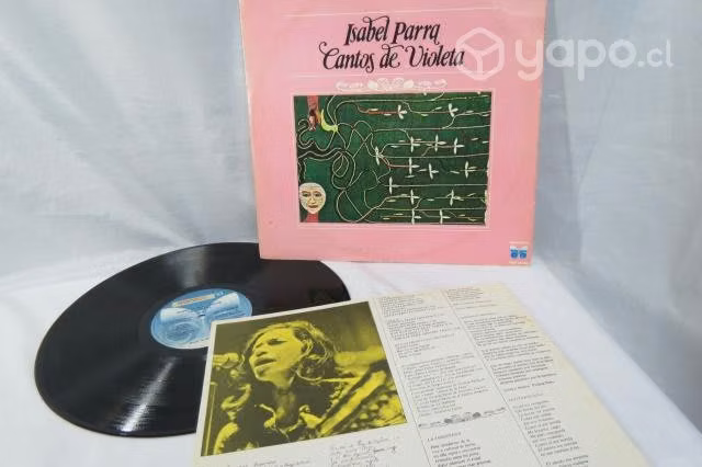 Disco de Vinilo Cantos de Violeta Isabel Parra