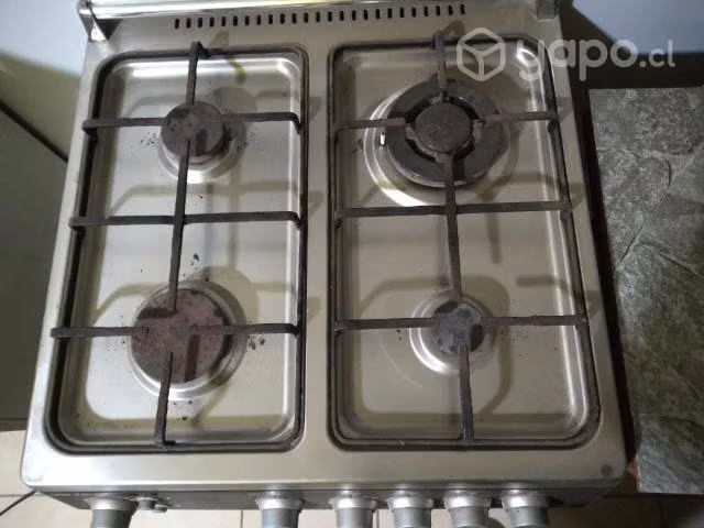Cocina a gas eur060 black ursus trotter