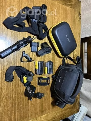 2 actor CAM Sony as20 y accesorios y canon t6