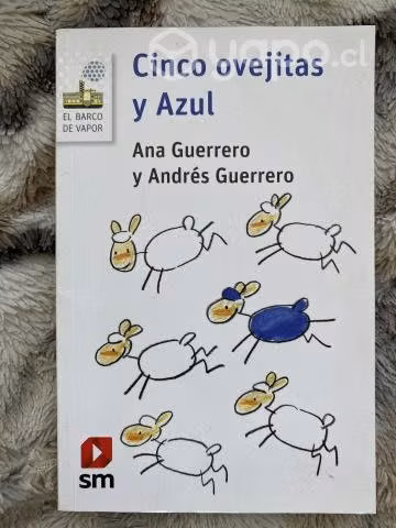 Cinco ovejitas y azul
