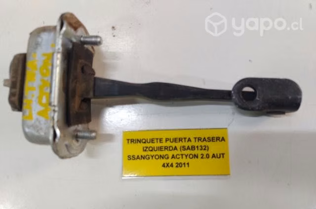 Trinquete Puerta Trasera Izquierda (SAB132) SSangy