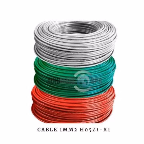 Cable 1mm2 H05Z1-K1 Blanco