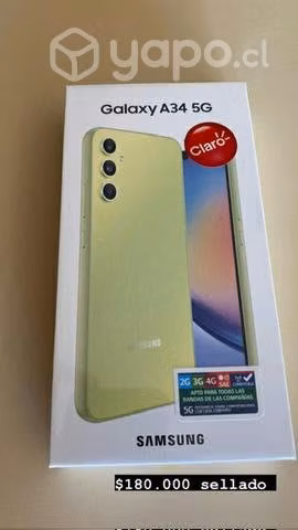 Samsung a34 5g verde sellado