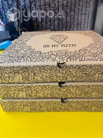 Cajas de pizza por mayor excelente cartón