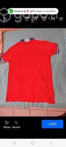 Camiseta selección chilena