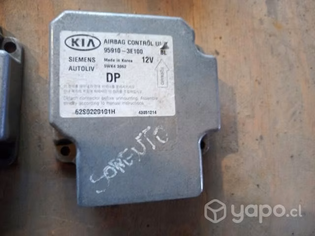 Kia sorento modulo airbag envio regiones