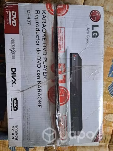 Dvd LG con control remoto