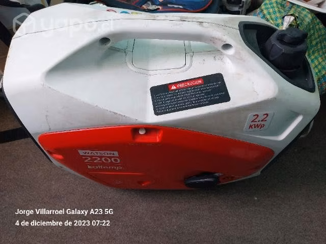 Generador de 2.2 KVA de potencia