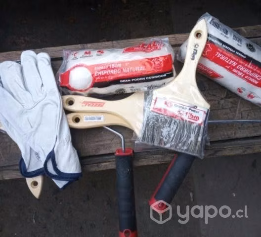Rodillos y Brochas nuevos