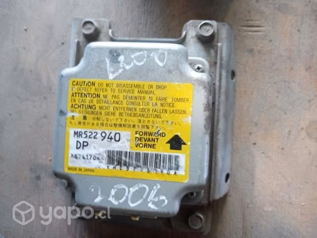 Mitsubishi l200 modulo airbag envio regiones