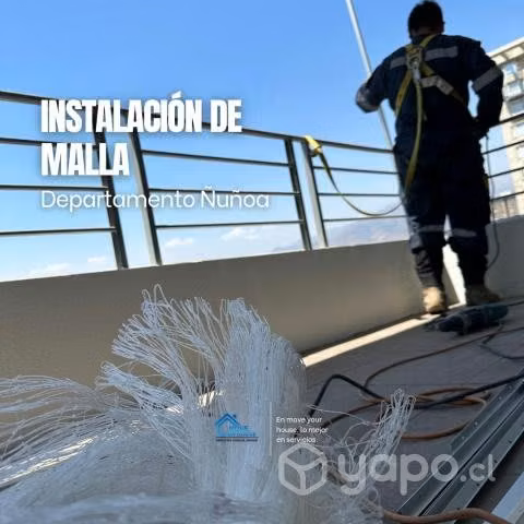 Malla de seguridad Maestro instalador