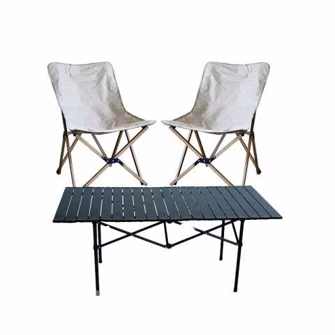 Pack Sillas plegable para camping 6181 + mesa port