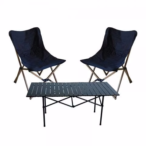 Pack Sillas plegable para camping 6181 + mesa port