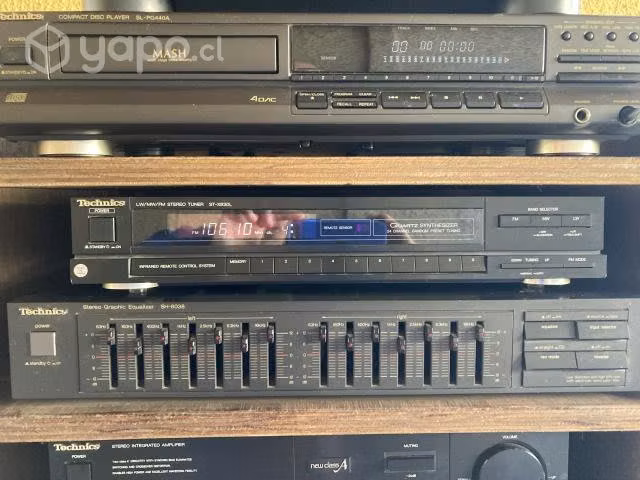 Equipo Vintage Componentes Technics Hi-Fi