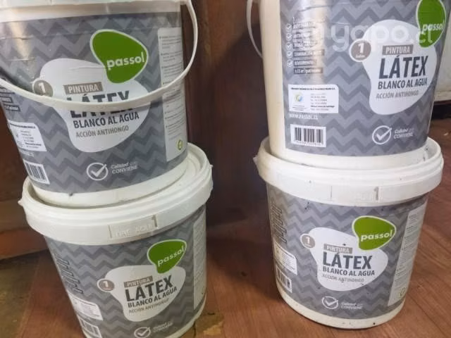 Galones de 5 litros antihongo blanco