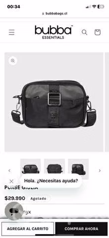 Cartera bubba nueva, con bolsa, precio real 29.990