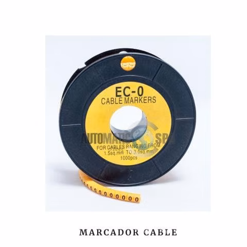 Marcador Cable N° 6