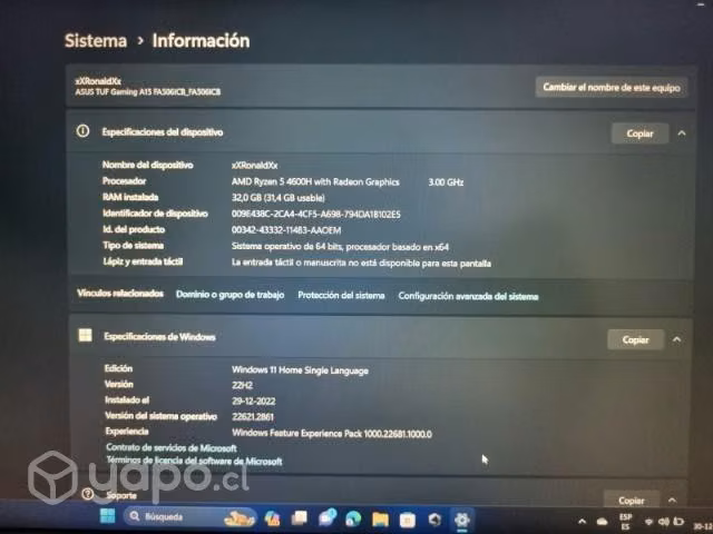 Laptop Gaming - Imagen 2