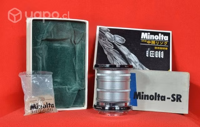 Tubo extensores minolta SR