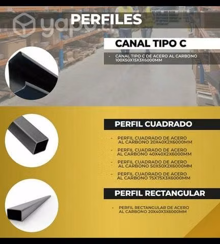 Perfiles de Acero al Carbono