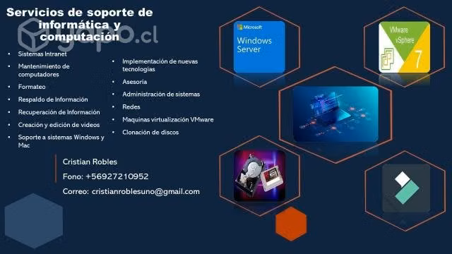 Servicio técnico en informática y computación