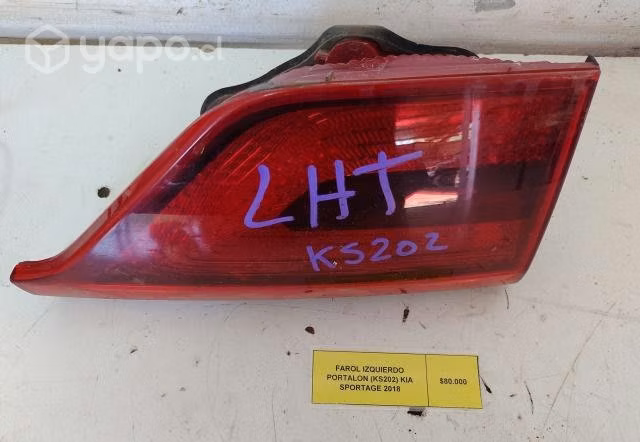 Farol Izquierdo Portalon (KS202) Kia Sportage 2018