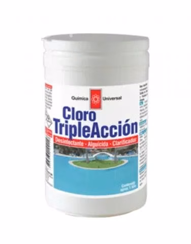 Tabletas de Cloro Triple Acción 1 kilo