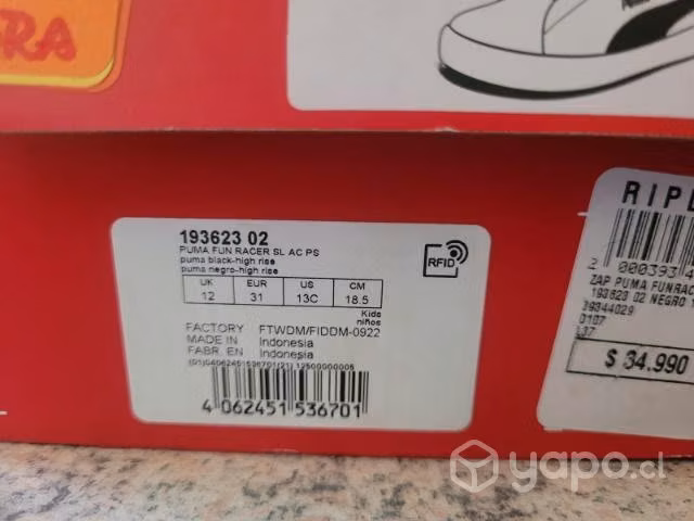 Zapatillas escolares número 31 - Imagen 2