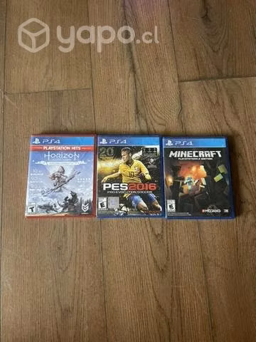 Ps4+2 Controles+3 Juegos
