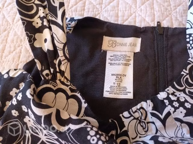 Vestido Bonnie Jean BLK 12 - Imagen 3