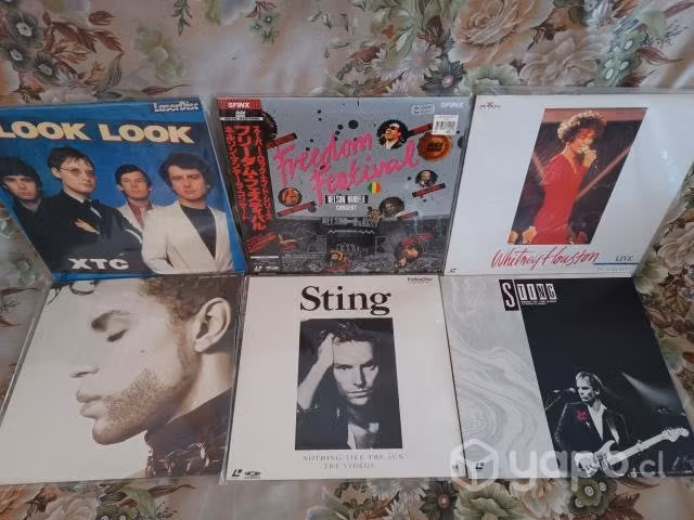 LASERDISC MUSICALES: 30 mil C/U (part 1)
