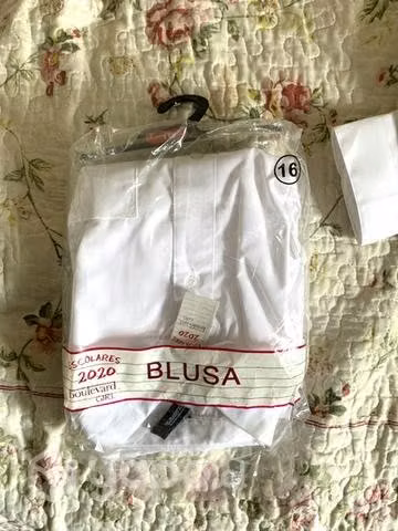 Blusas escolares camisas