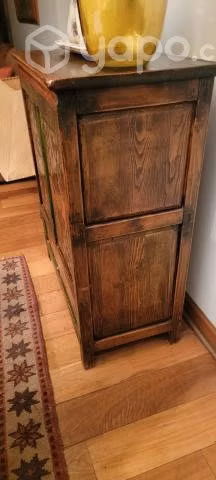 Mueble asiático de madera pintado - Imagen 3