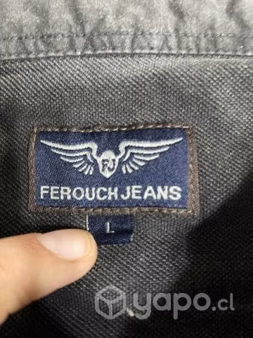 Polera marca FEROUCH Talla L Hombre