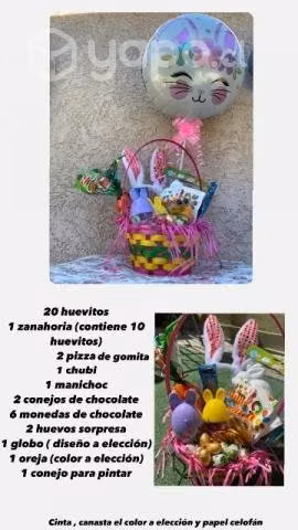 Canasta para Pascua
