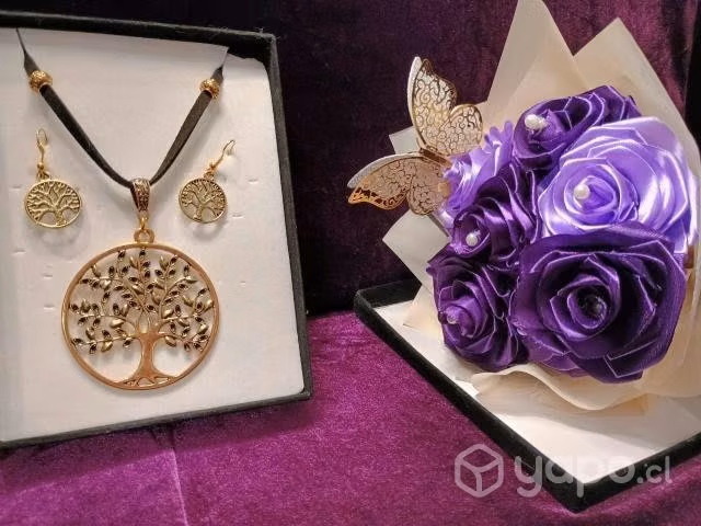 Set de joyas arbol de la vida