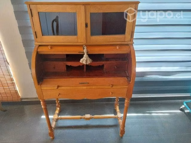Escritorio Secreter Antiguo Madera