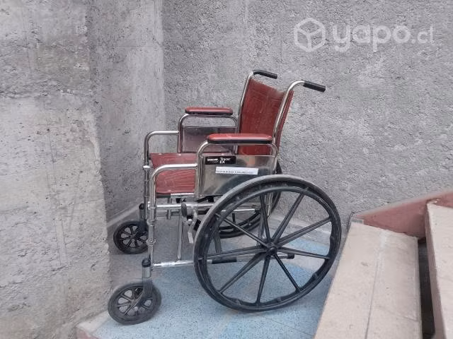 Silla de Ruedas Roja 2