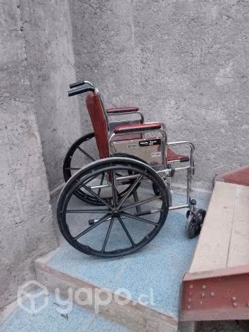 Silla de Ruedas Roja 2 - Imagen 2