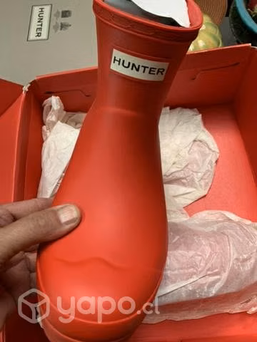 Original Botin rojo hunter embalado - Imagen 4