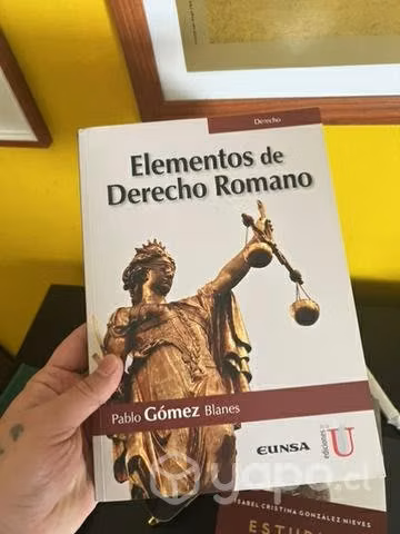 Libro elementos del derecho romano