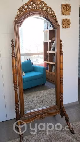 Espejo de madera
