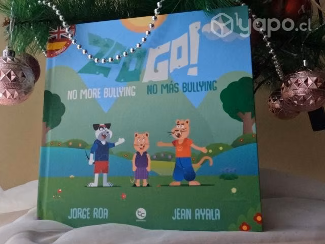 ZOOGO "Libro Infantil Bilingue en Ingles y Español