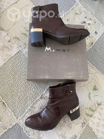 Botines mingo de CUERO N39