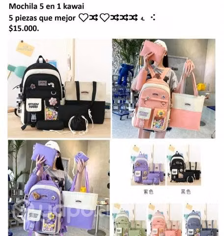 Mochila 5 en 1