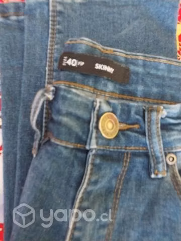 Jeans de varon elasticados talla 38 40